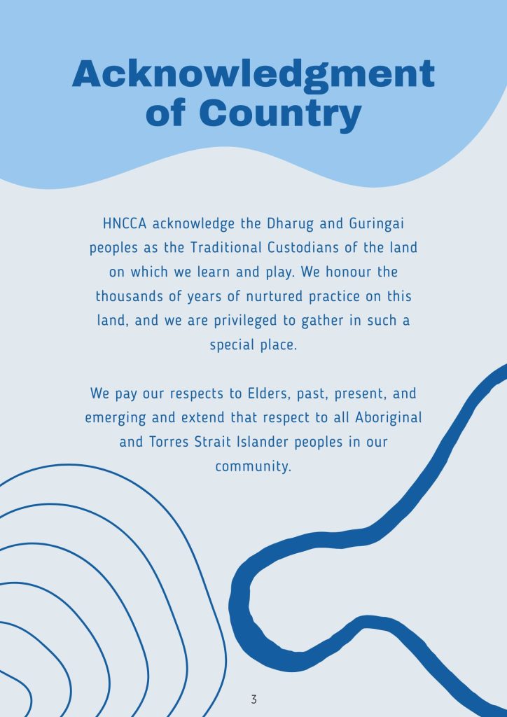 Acknowledgement Of Country