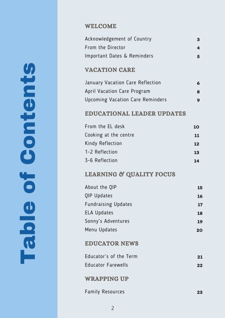 Contents
