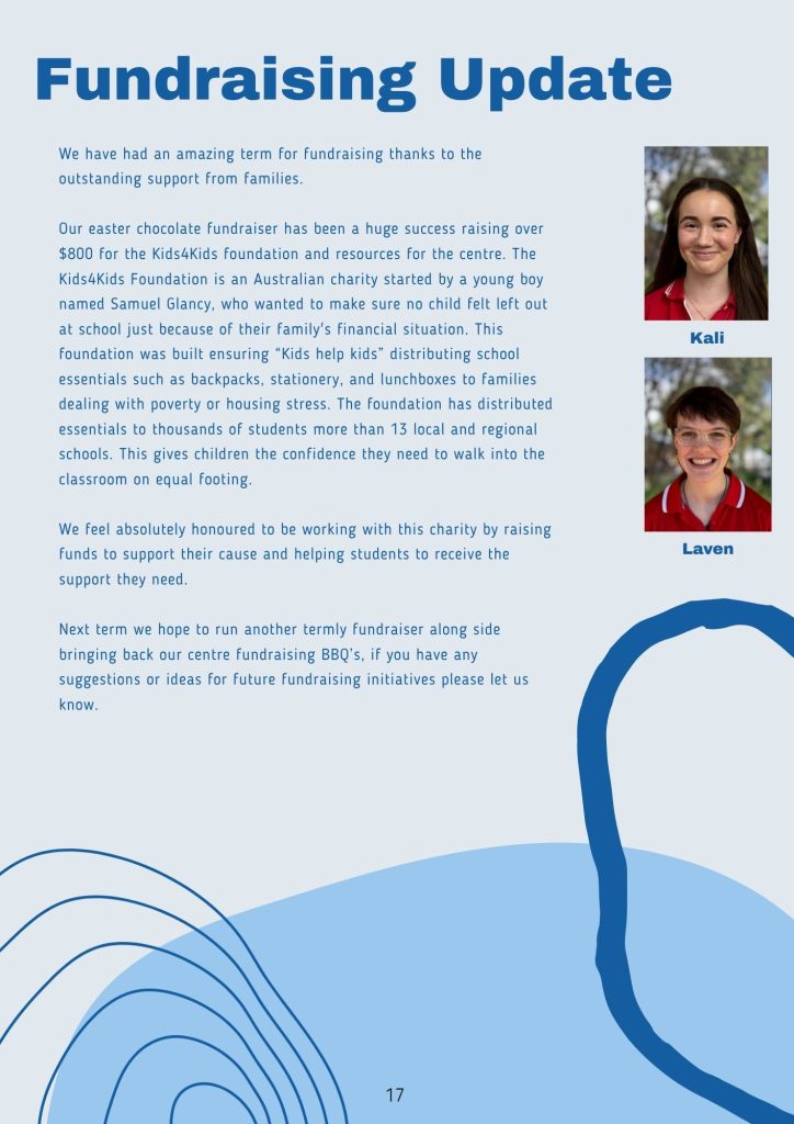Fundraising Update